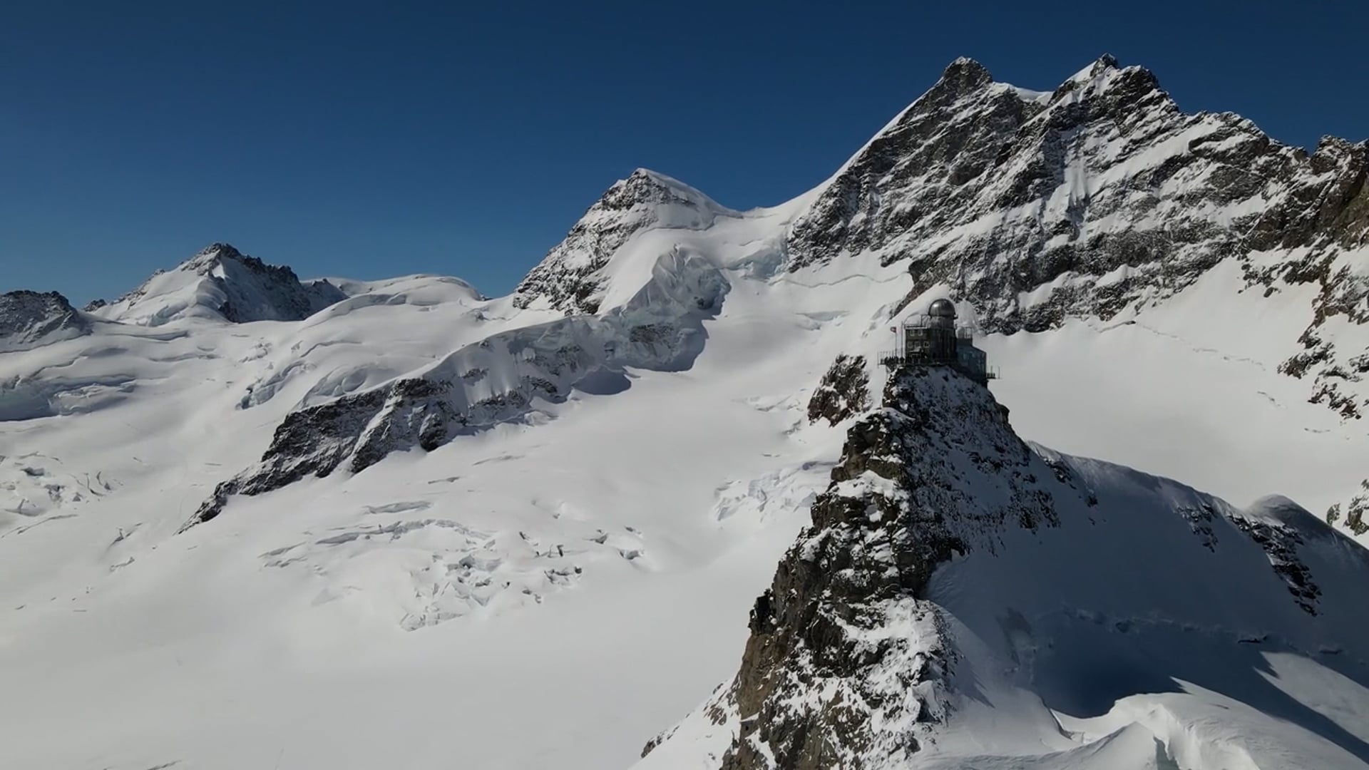 Switzerland Drone Alps