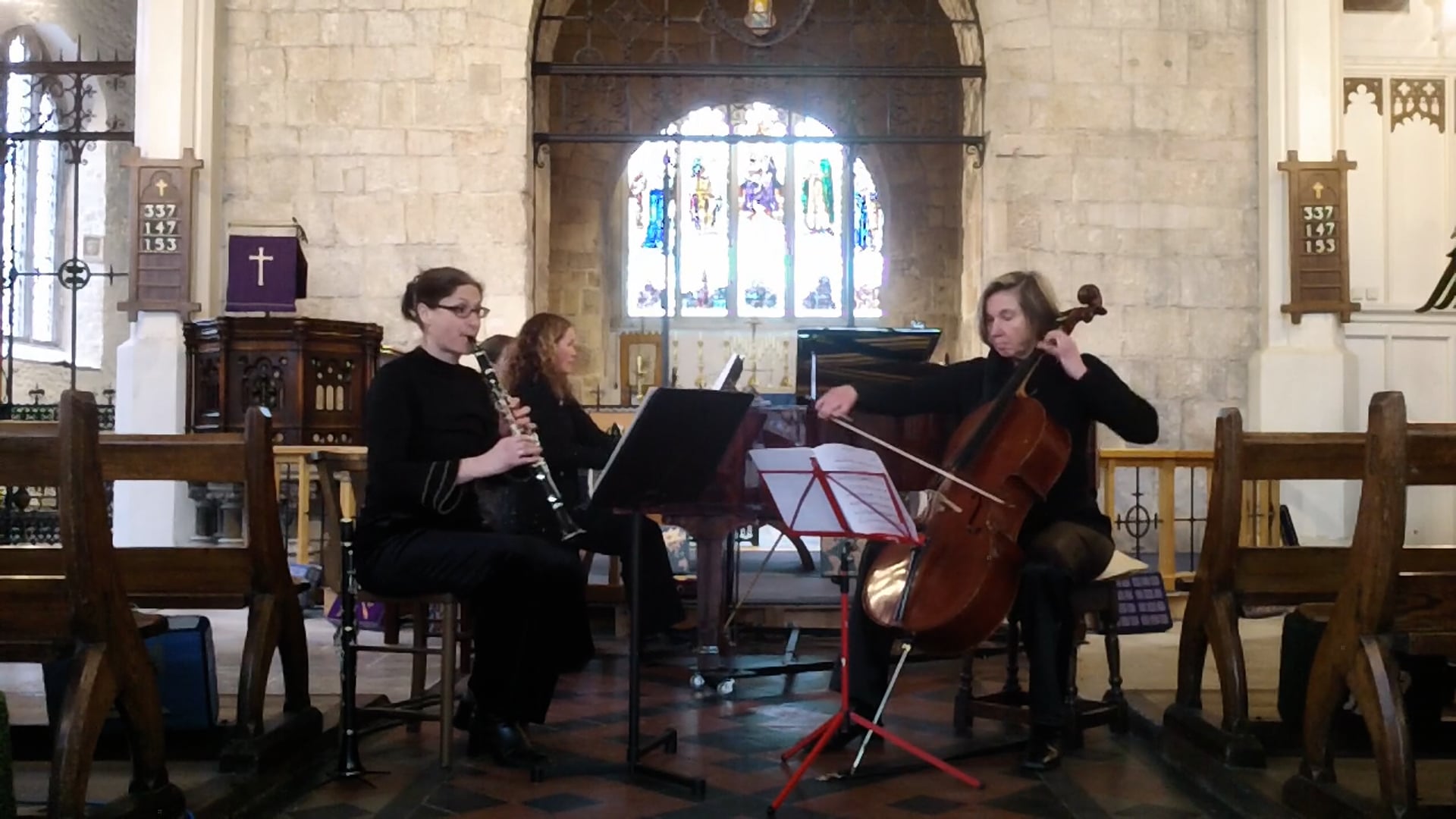John Ireland Chamber Music Concert - Trio in D for clarinet, cello and piano