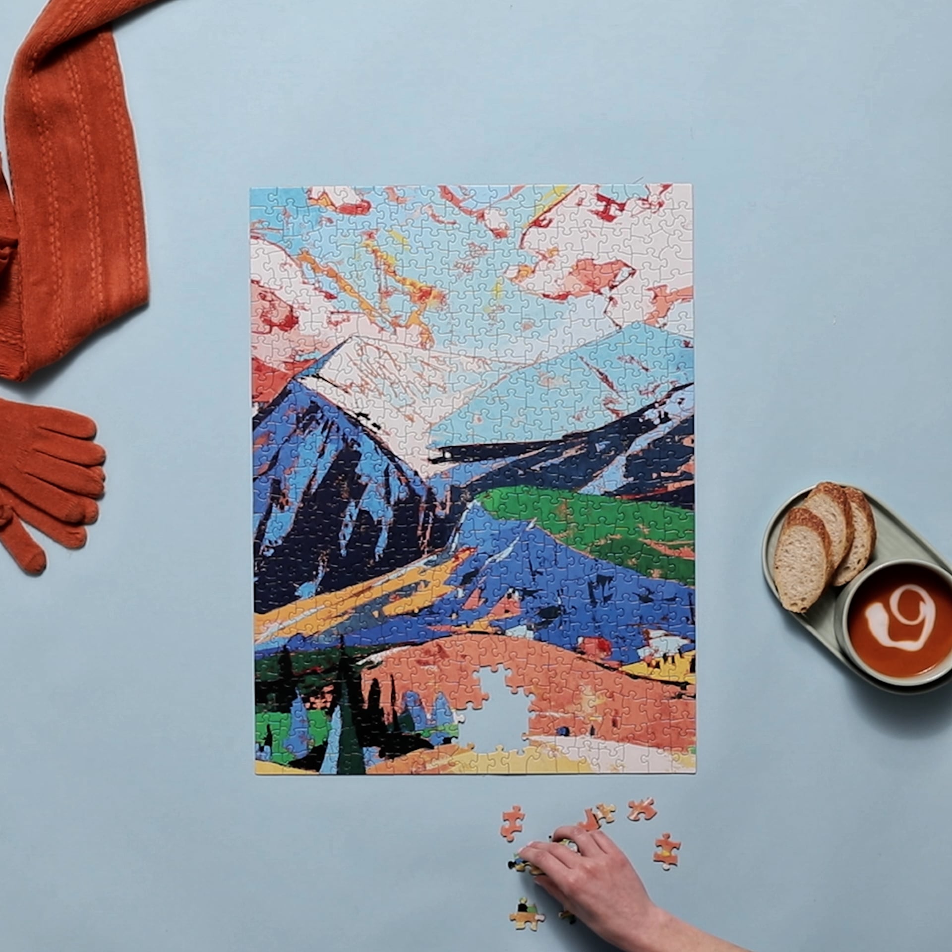 Scenic View | 500 Piece Jigsaw Puzzle on Vimeo