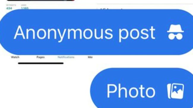 Die neue anonyme Funktion für FB Gruppen