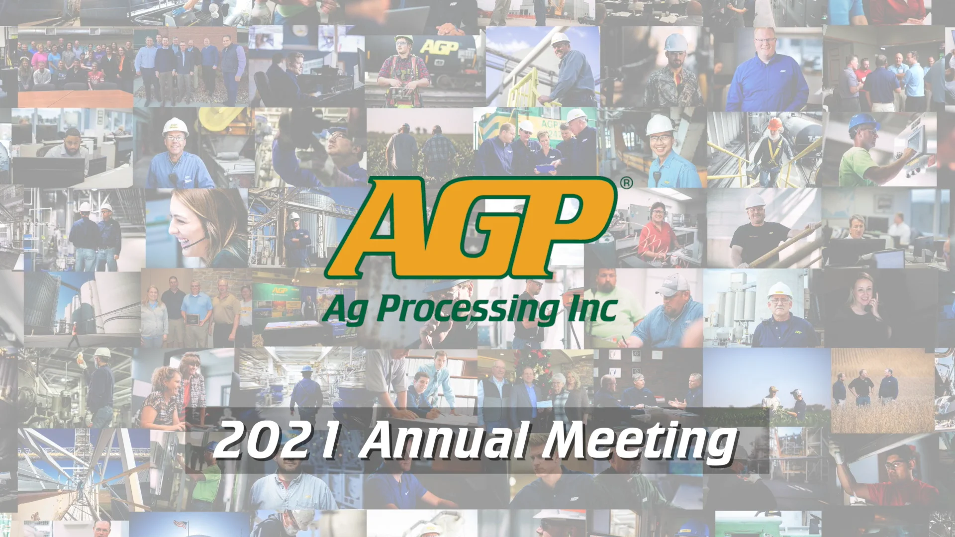 2021 AGP Annual Meeting Video on Vimeo