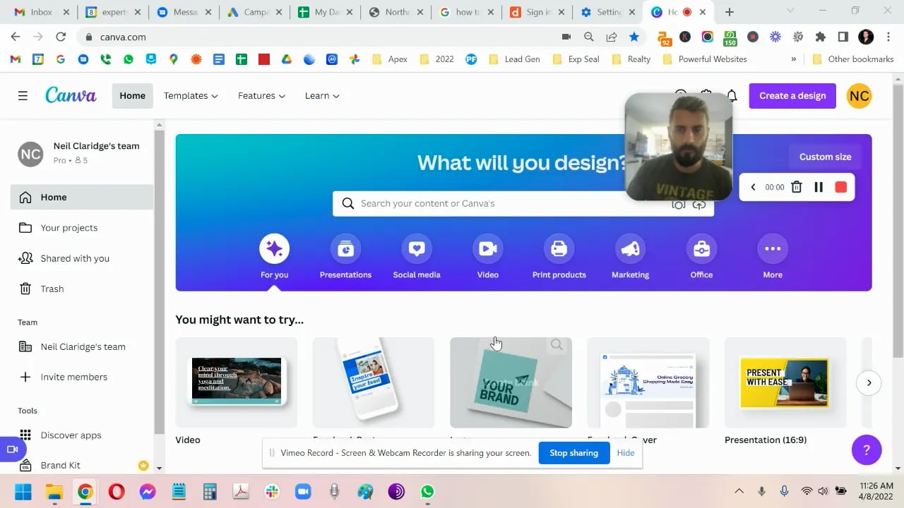 Using Canva For Images & Logos on Vimeo