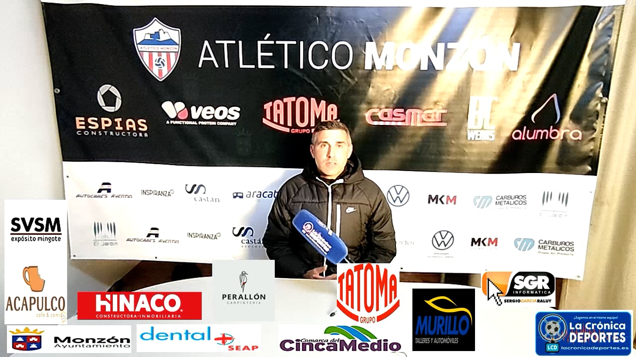 LA PREVIA / Giner Torrero - At.Monzón / J 31 / Cristian Abad (Entrenador At Monzón) 3ª División