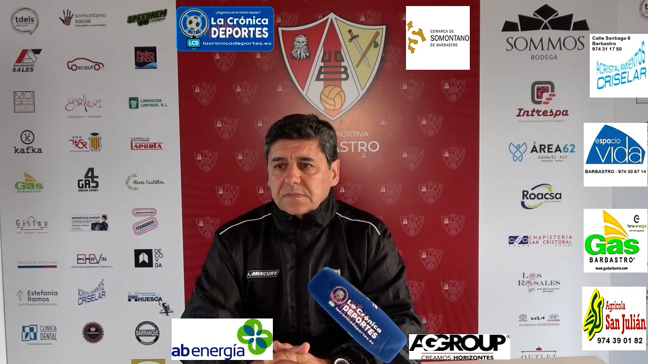 LA PREVIA / UD Biescas - UD Barbastro / JOSETE (Entrenador Barbastro) Jornada 31 / 3ª División