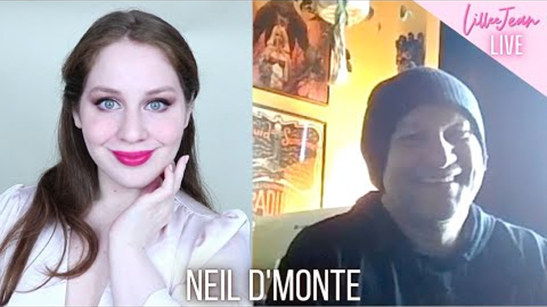 Lillee Jean TALKS! Live - Neil D'Monte - Hollywood Artist, Actor, Director, Musician | Ep. 3.02