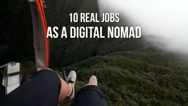 Top 10 DIGITAL NOMAD  FOR BEGINNERS  Work and Travel FULL-TIME!