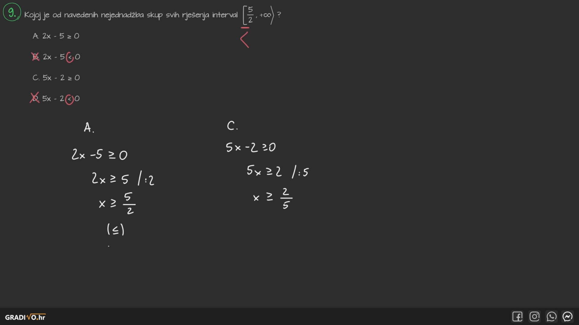 Matematika B - 2015. jesen, 9.