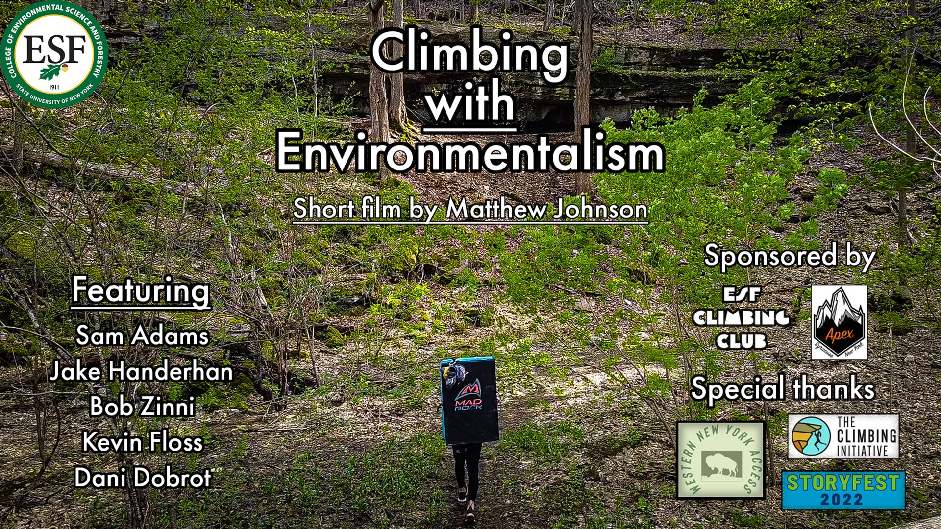 Climbing with Environmentalism
