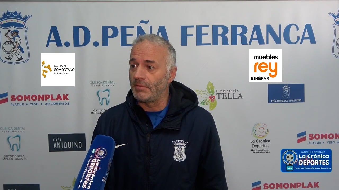 ALBERT MARTÍNEZ (Entrenador Ferranca) P. Ferranca Tella 3-0 UD San Lorenzo / Jornada 28 / Preferente - Gr 1