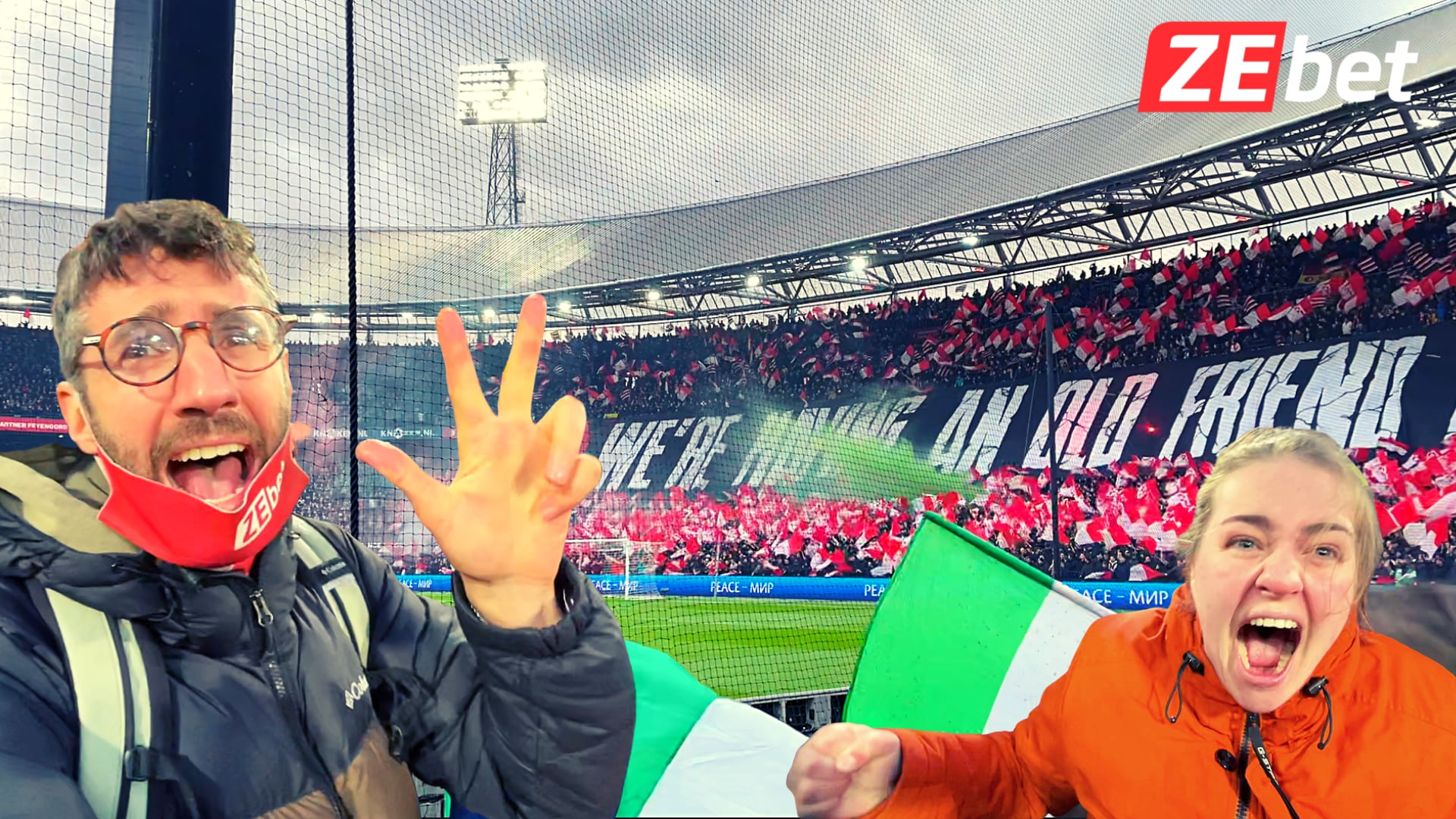 Ambiance foot à Rotterdam