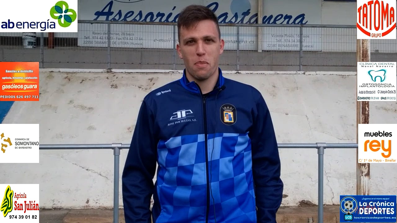 ALEXIS ESPINOSA (Jugador Tamarite) Tamarite 4-0 Mequinenza / Jornada 28 / Preferente - Gr 1
