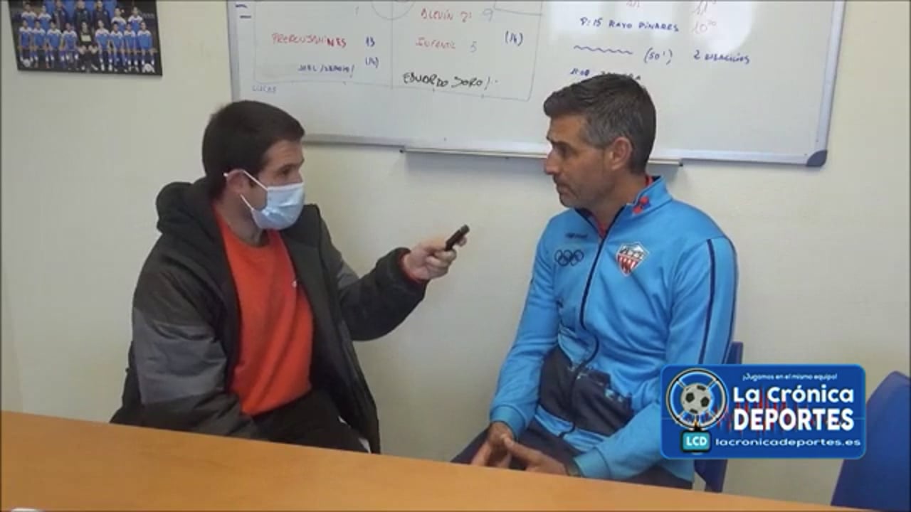 CRISTIAN ABAD (Entrenador Monzón) Giner Torrero 0-3 AT Monzón / Jornada 31 / 3ª División