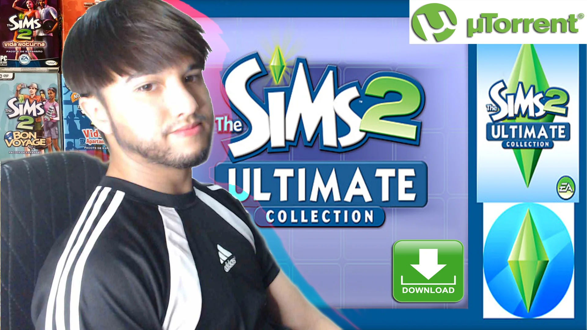 THE SIMS 2 COMPLETO TODAS EXPANSÕES - Como Instalar PT - BR.
