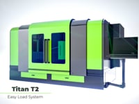 Titan T2 Fibre Laser - Easy Load System