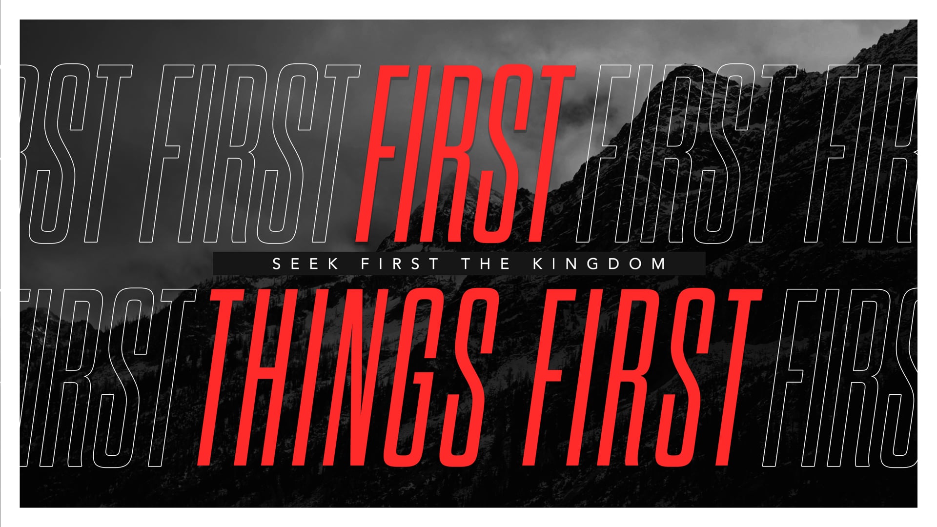 Seeking God First  (Part 2) | Pastor Geoffrey de Bruin | 10th April 2022