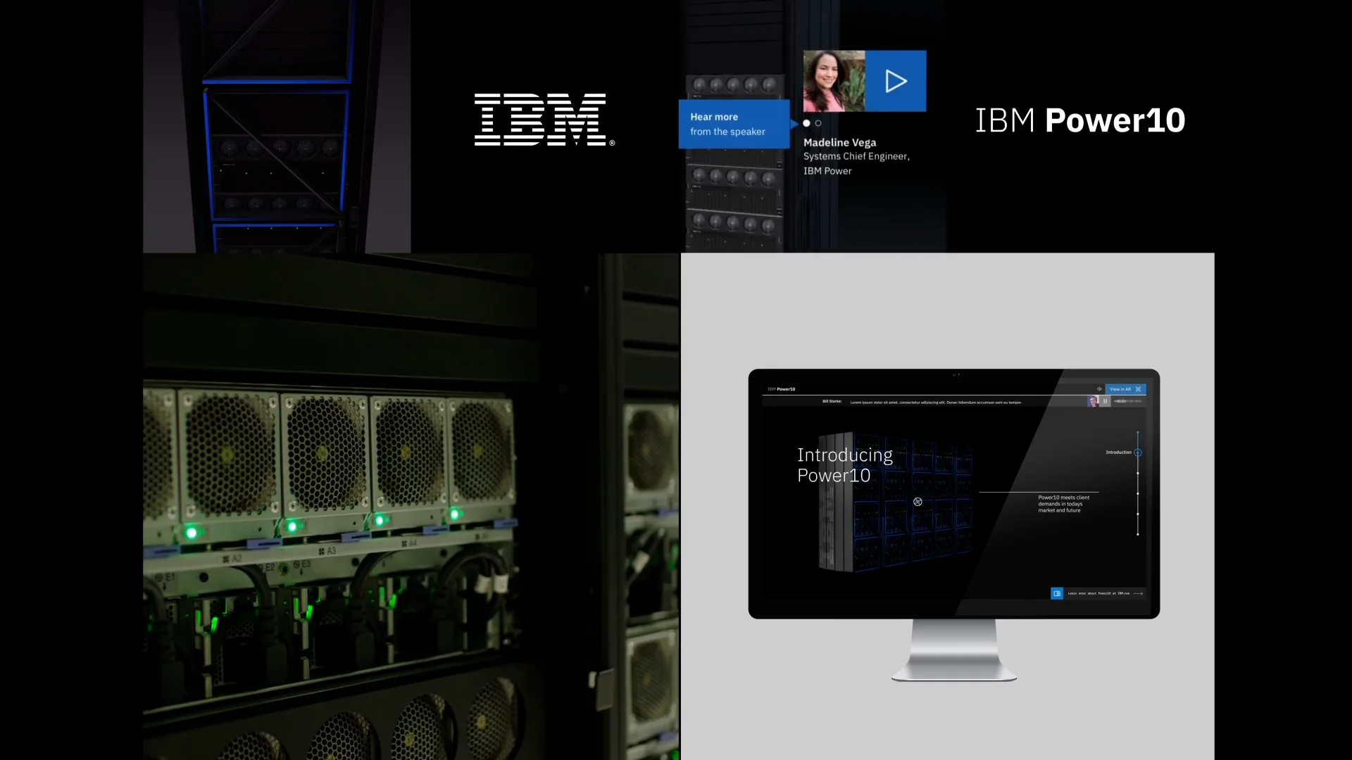 IBM Using AR and WebGL for Power10 Marketing and Product