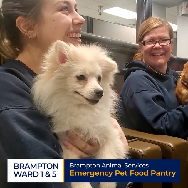 Emergency Pet Food Pantry available for pet owners in need of assistance -  Brampton Wards 1 & 5