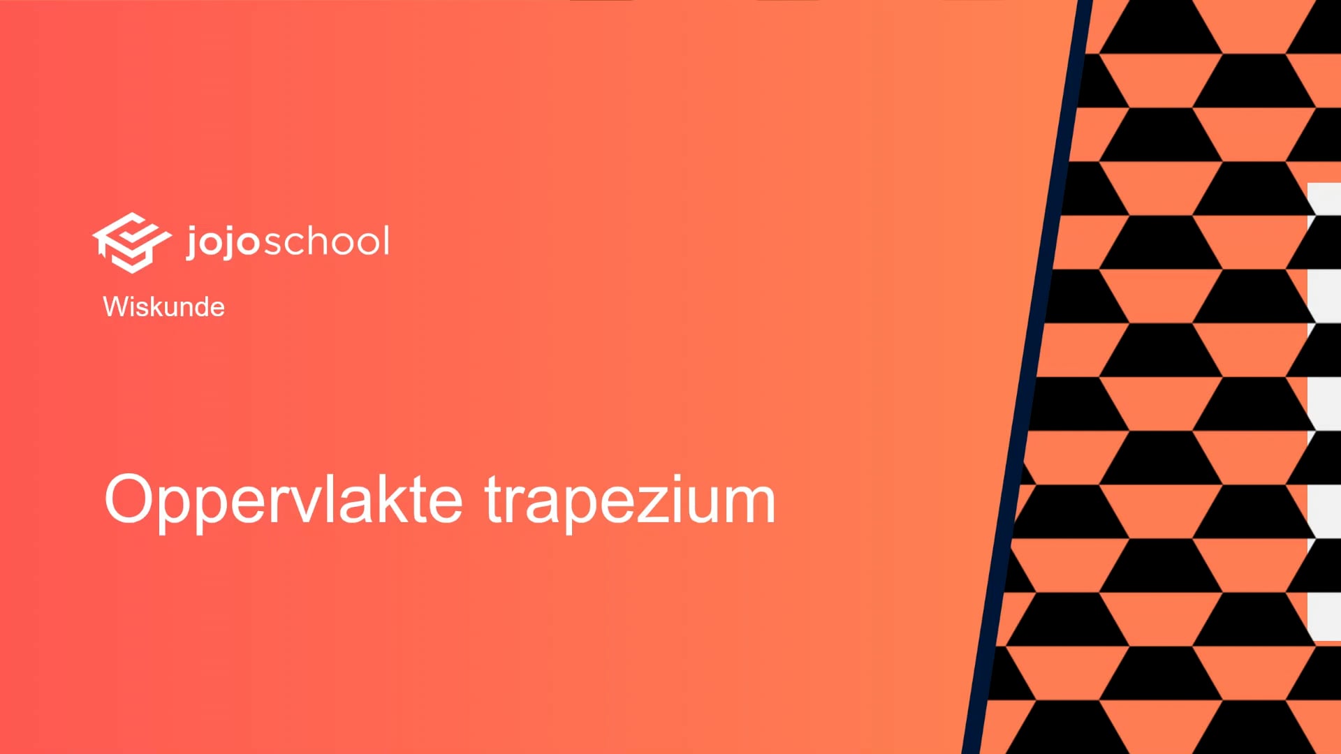 Oppervlakte trapezium