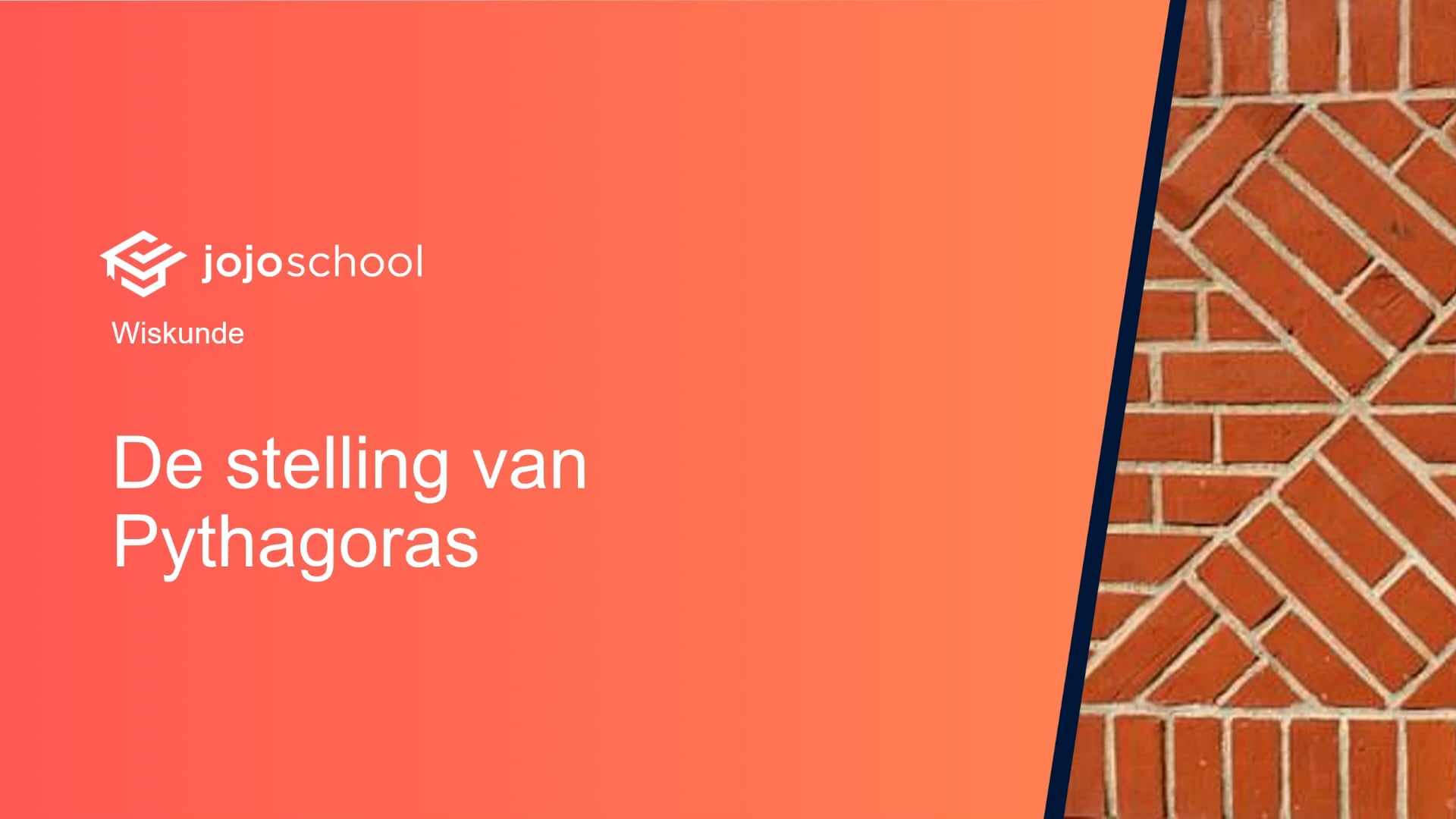 De stelling van Pythagoras