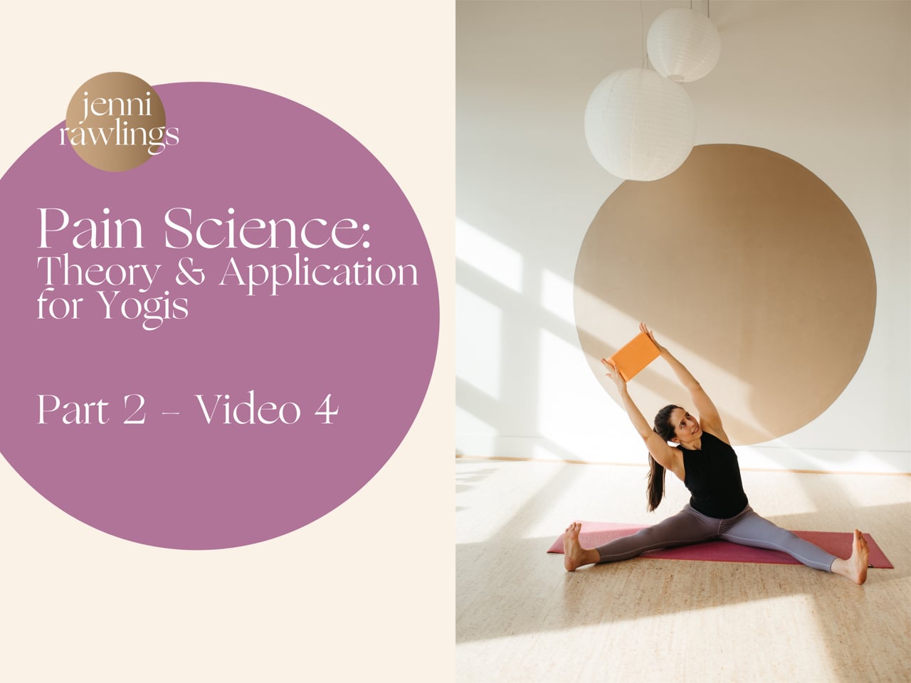 Pain Science for Yogis Part 2, Video 4