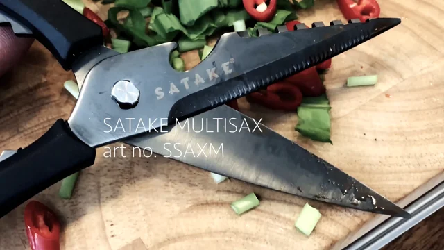 Satake Multi-Purpose Kitchen Shears, Black - Satake @ RoyalDesign