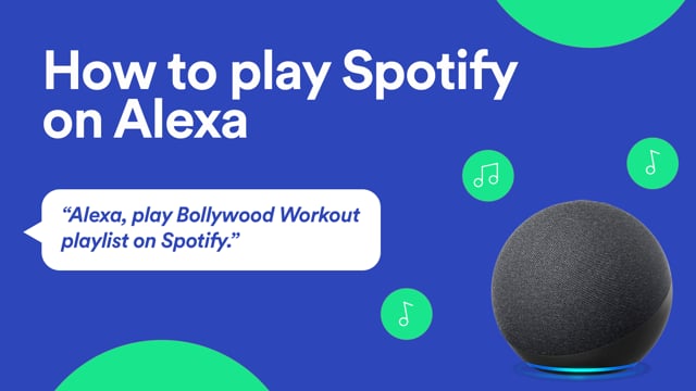 Afslut At accelerere Celsius Spotify on Alexa devices - Spotify
