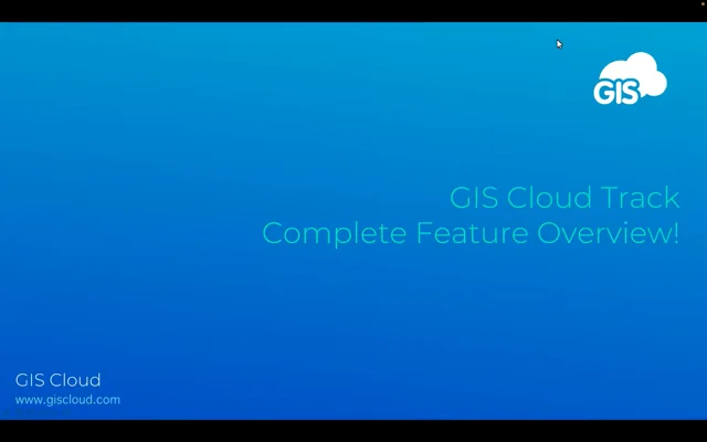 GIS Cloud Track – Complete Feature Overview