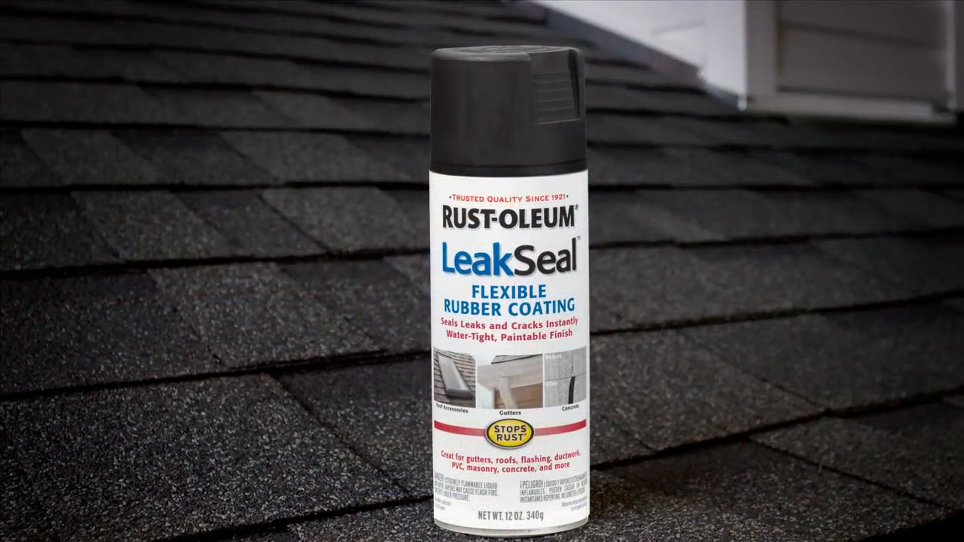 LeaKSeal ספריי איטום גומי Rustoleum