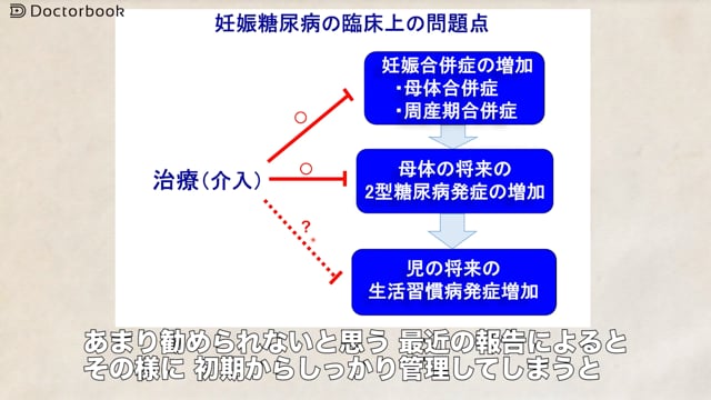 妊娠糖尿病の疫学的な罹患傾向・治療法について