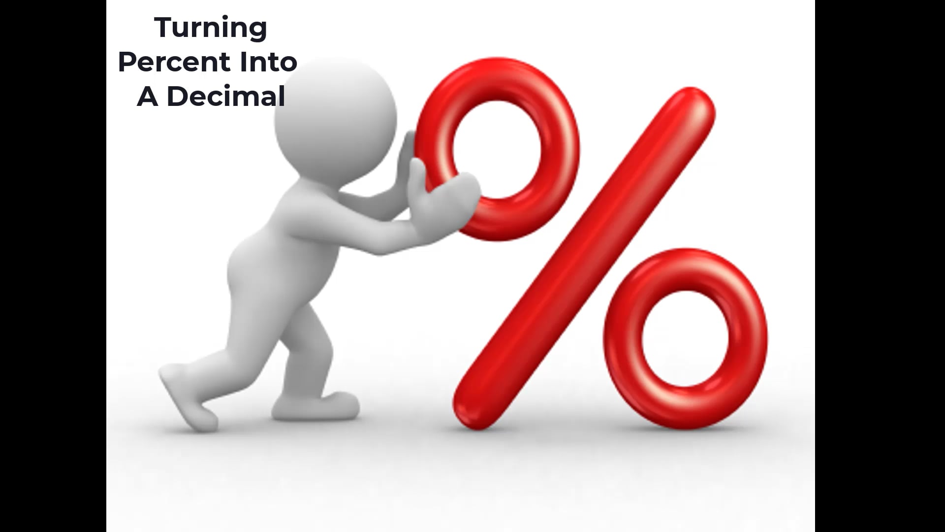 Bey Simple - Turning Percent Into A Decimal