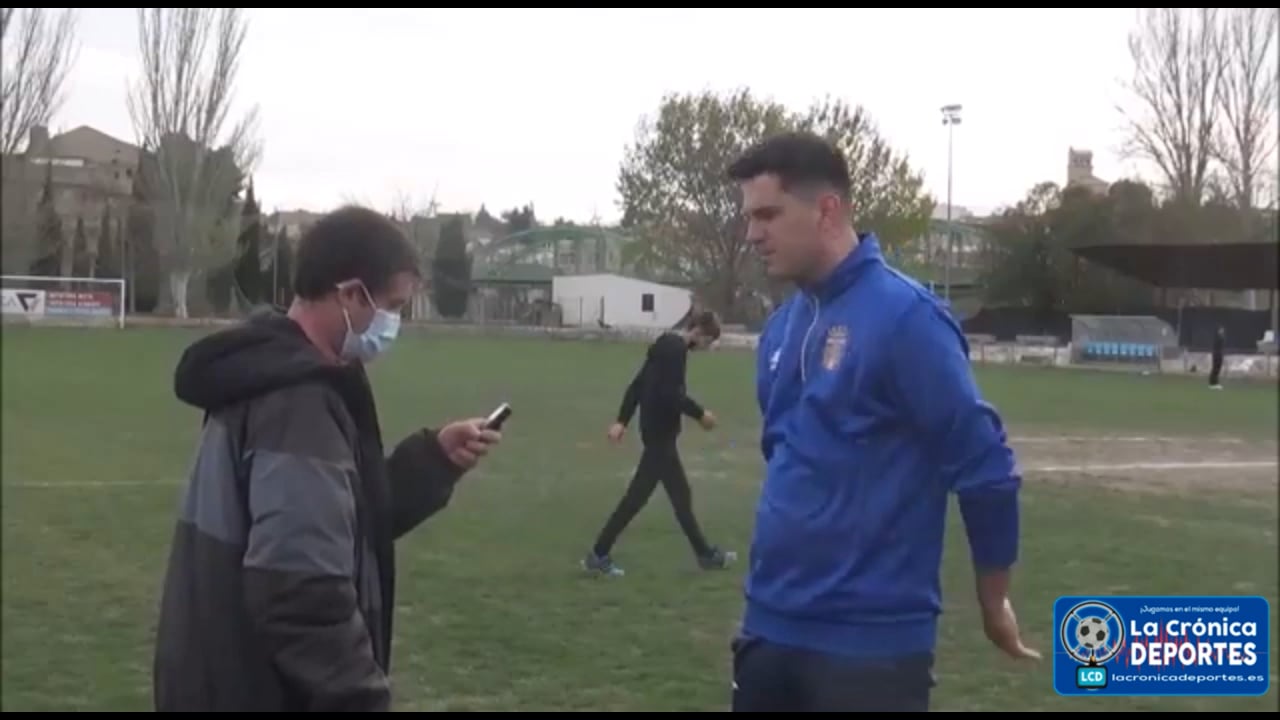 JAVI MARTÍN (Entrenador Magallón) Gallur 0-2 Magallón / J28 / Preferente Gr2 Fuente: Youtube Raúl Futbolero