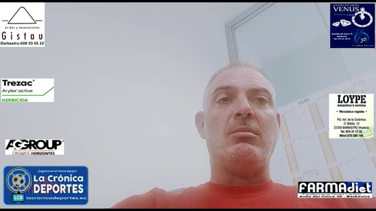 HUMBERTO ARTO (Entrenador Cariñena) CF Épila 4-1 CD Cariñena / Jornada 31 / 3ª División