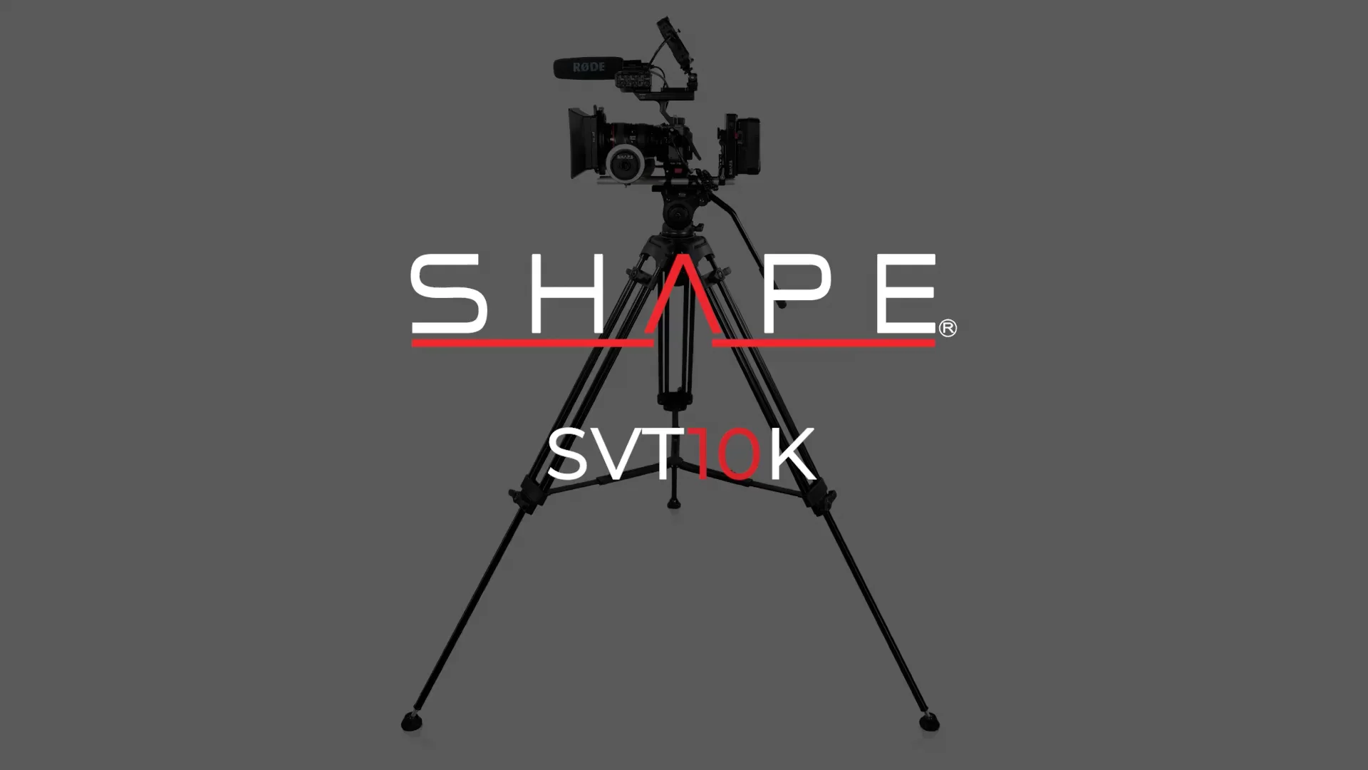 SHAPEが75mmボウル型フルード雲台3段ビデオ三脚「SHAPE SVT10K」を発売