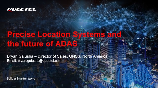 Precise location systems and the future of ADAS