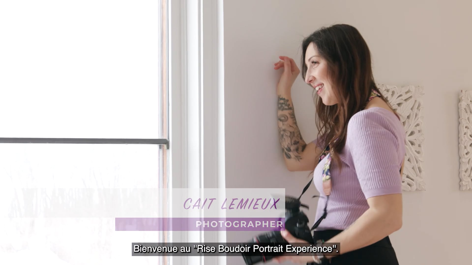 Rise Boudoir Portraits : behind the scene
