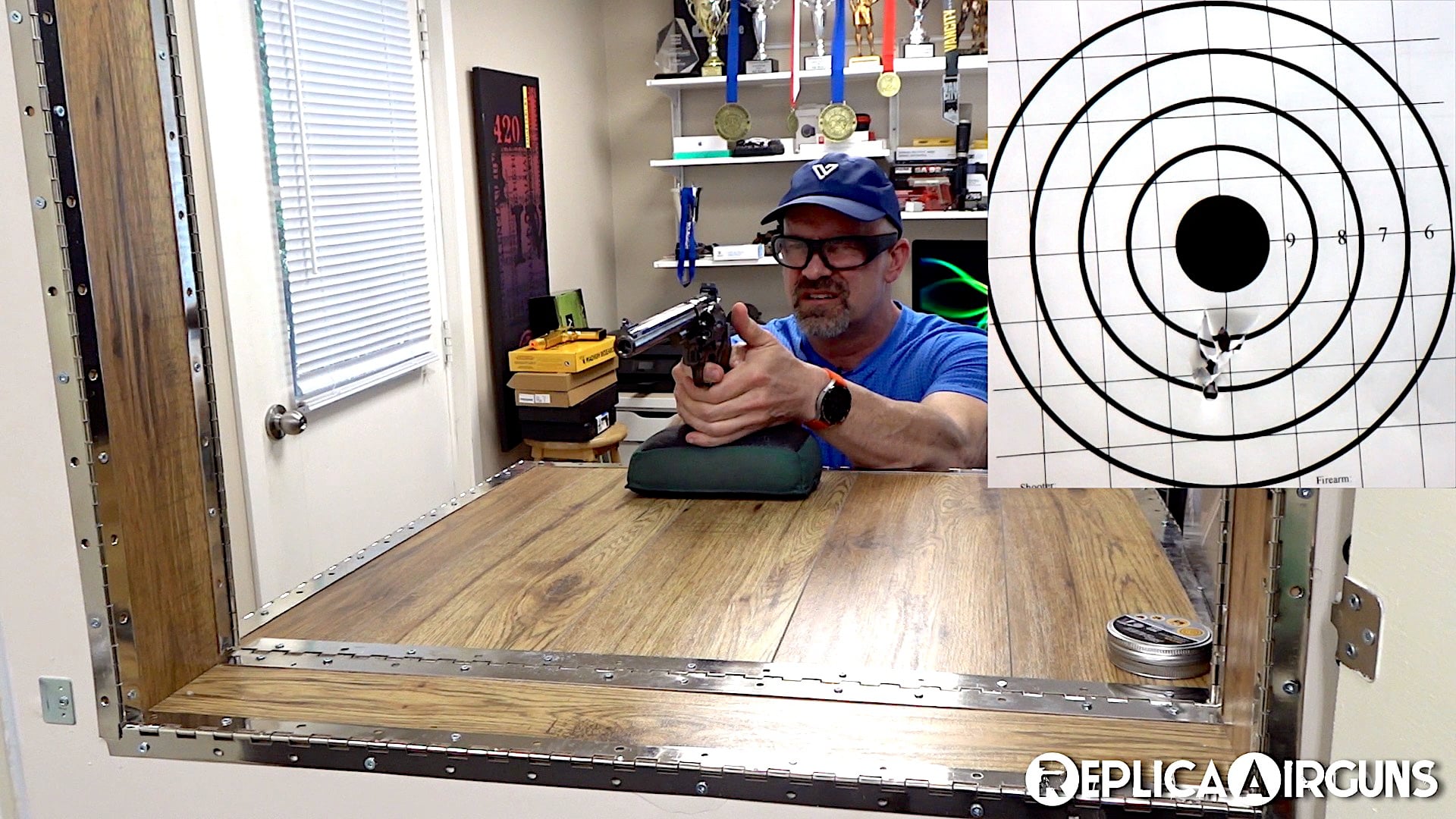 Umarex S&W M29 8 Inch Barrel Shell Loading CO2 BB Revolver Field Test Review.mp4