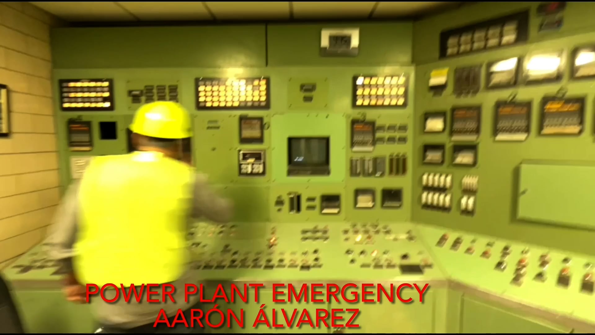 Power plant emergency Aarón Álvarez