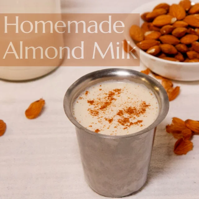 Homemade Almond Milk – Vegetarian Recipes for Mindful Cooking