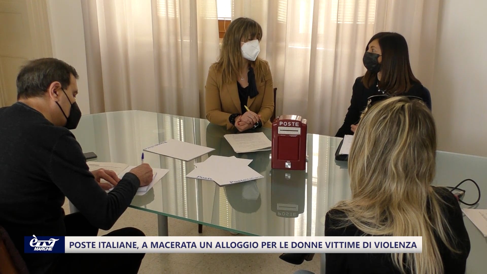 Poste Italiane, a Macerata un alloggio per le donne vittime di violenza
