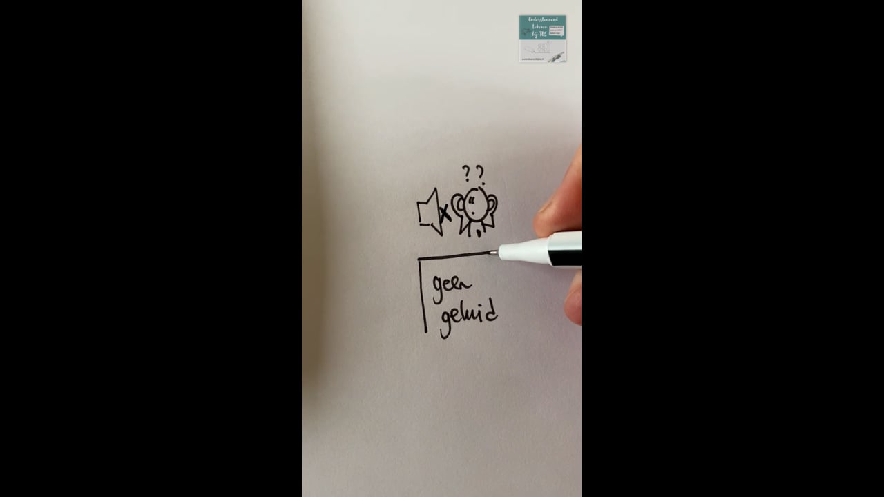 Geen geluid- een beetje-voldoende-hard (trap)