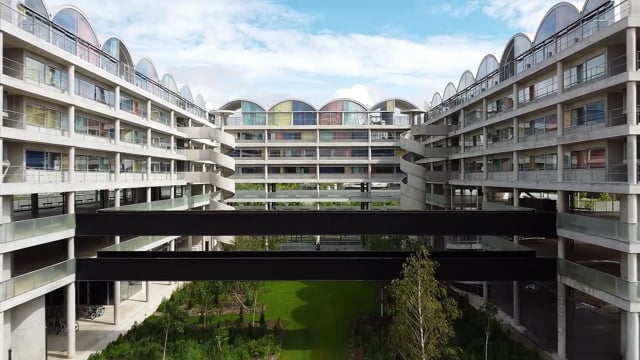 210526-Bruther & Baukunst-Student Housing & Reversible Parking (Drone)