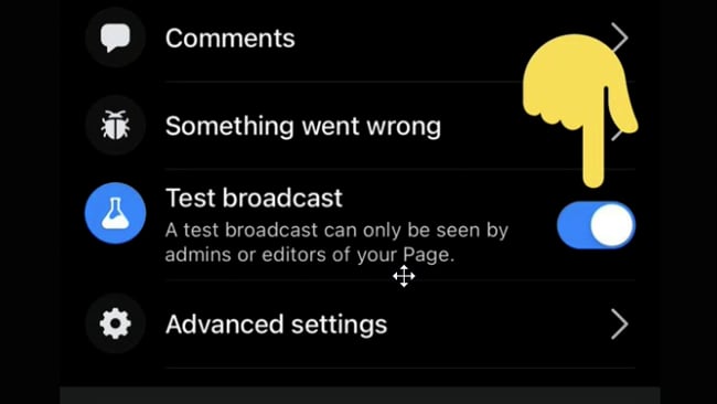 Neue Funktion für LIVE Videos FB & Insta