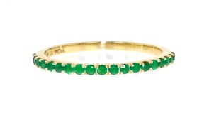 20 ct. t.w. Emerald Ring in 14kt Yellow Gold