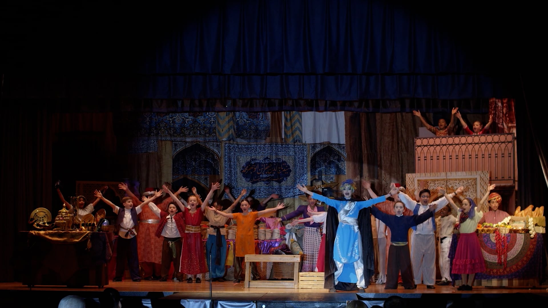 The Bridges Academy Spring Play 2022 - Aladdin Jr.