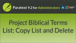 Project Biblical Terms List: Copy Whole List