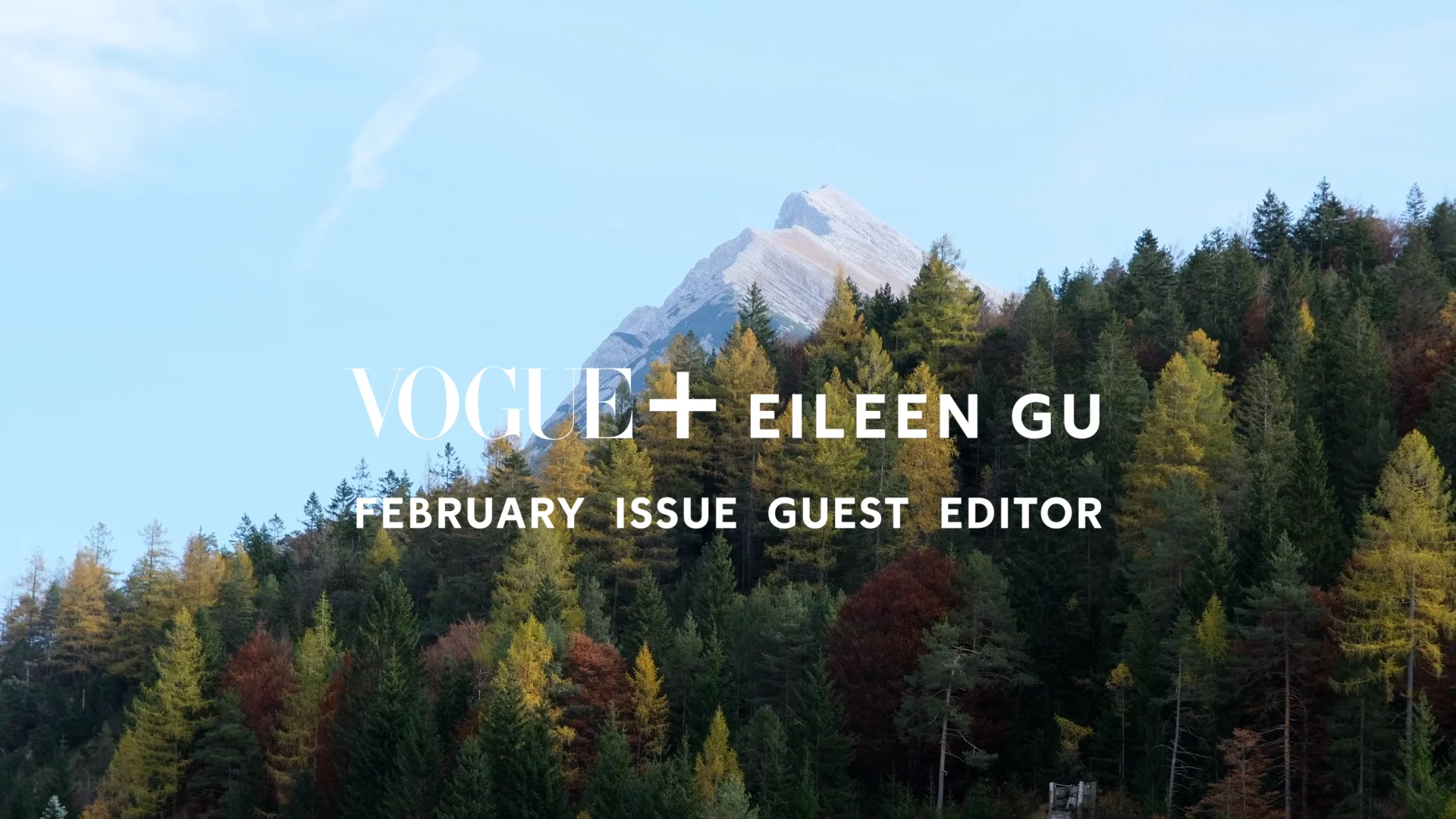 Vogue x Eileen Gu on Vimeo