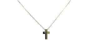 14kt Yellow Gold Cross Pendant Necklace