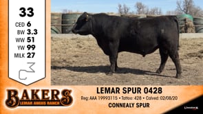 Lot #33 - LEMAR SPUR 0428