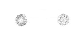 1.00 ct. t.w. Diamond Earring Jackets in 14kt White Gold