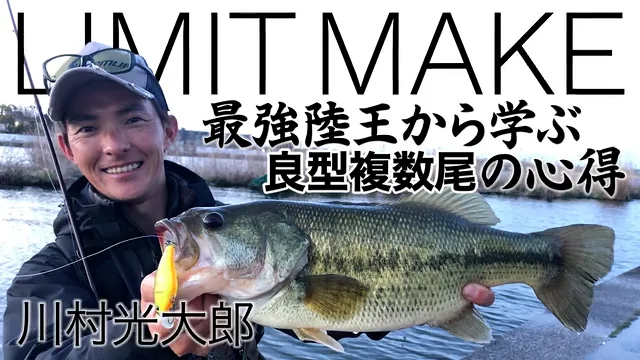 ルアマガprime | 最強陸王から学ぶ良型複数尾の心得 川村光大郎